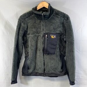Mountain Hardwear Fleece Jacket Women’s Gray Polartec High Pile Sherpa Full Zip